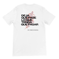 Camiseta unisex “Deja que pase lo que tenga que pasar”