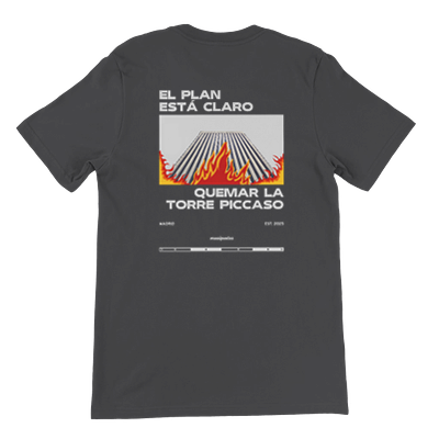 Camiseta unisex “Quemar la Torre Picasso”