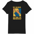 Camiseta TE DESEO LO QUE TE MERECES - espalda_negro