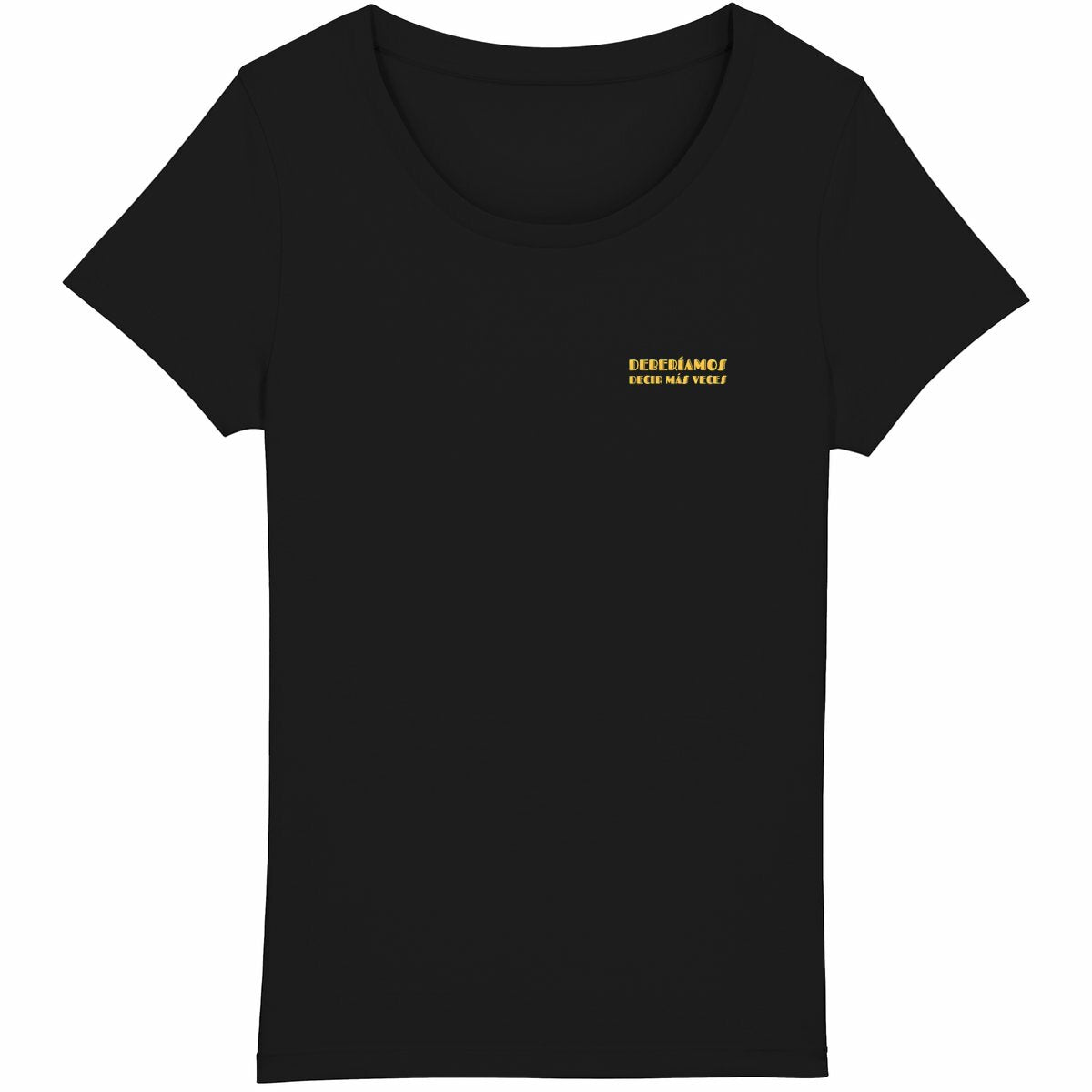 Camiseta TE DESEO LO QUE TE MERECES - frente_negro
